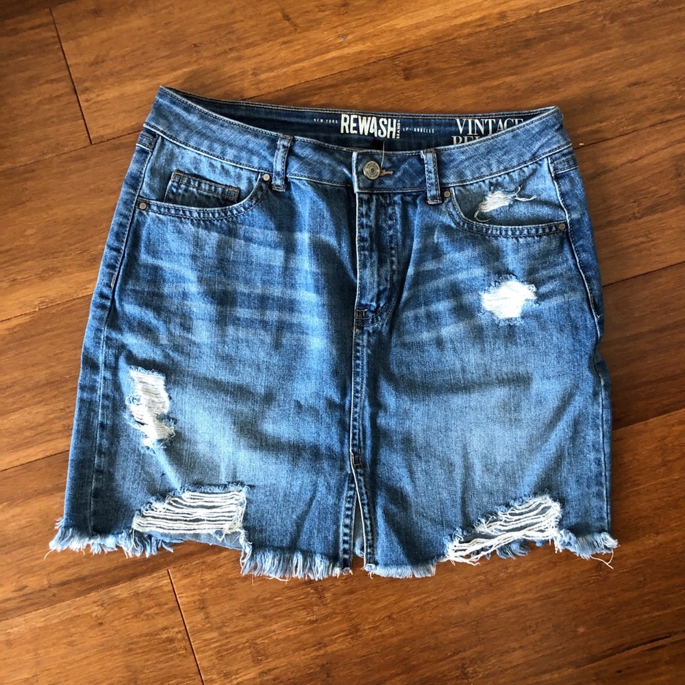 REWASH Denim MiniSkirt size 7 / 28